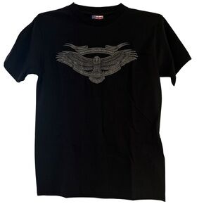 Vintage Kid Rock America Bad A$$ Black Band T Shirt Size Small Made In USA